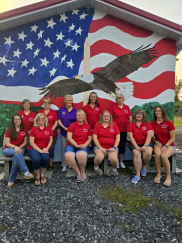 Regional American Legion Auxiliary install officers  for 2025-2026